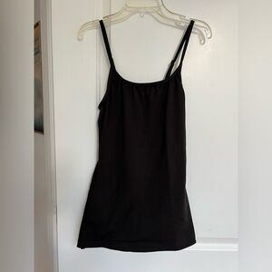 Maidenform Black Women's Camisole Top with Adjustable Straps Size Large